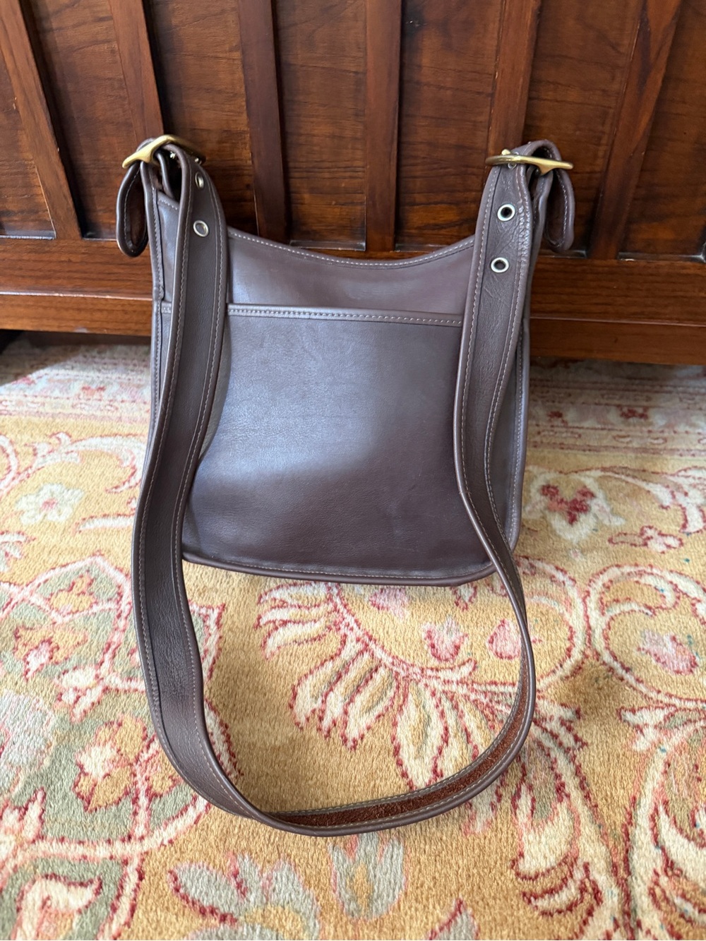 Complete Vintage 1997 Coach Legacy Zip Bag 9966 with Coach Hang Tag! - Picture 6 of 13